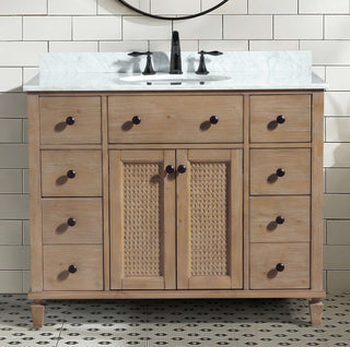 Annie 42" Bathroom Vanity Weathered Fir