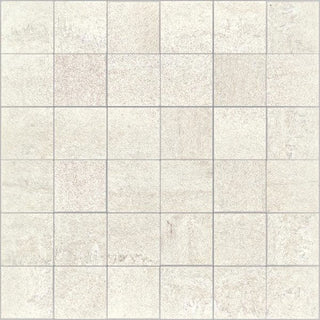 Kaleido Bianco Porcelain Mosaic Bullnose