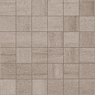 Kaleido Cappuccino Porcelain Mosaic Bullnose