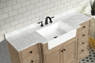 Kelly 60" Bathroom Vanity Weathered Fir