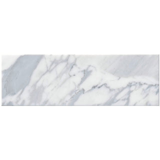 Firenze Calacatta Polished Marble Wall and Floor Tile 4 x 12