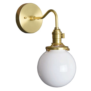 Alford - 6" Globe Single Light Sconce