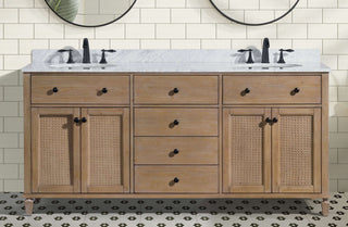 Annie 72" Bathroom Vanity Weathered Fir