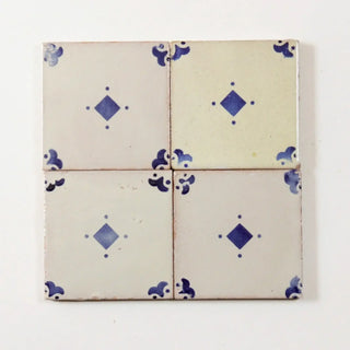 Caja Azul 4"x4" by Tilesofezra