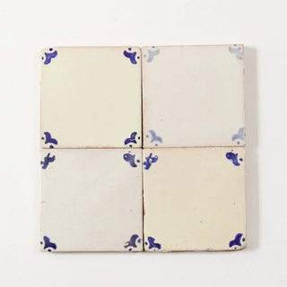 Dali Azul 4"x4" by Tilesofezra