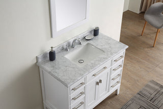 Danny 42" Bathroom Vanity White