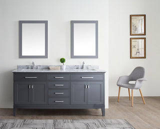 Danny 72" Bathroom Vanity Maple Grey