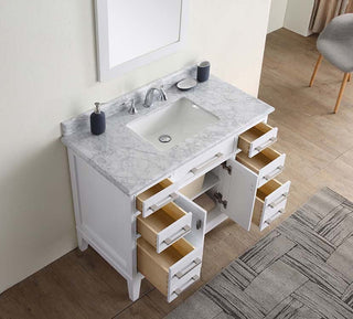 Danny 42" Bathroom Vanity White