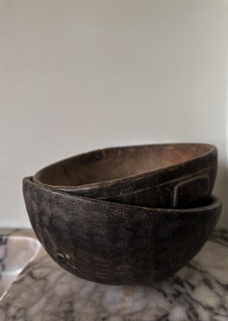 Vintage African Wood Bowl