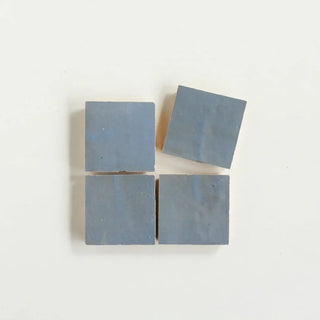 Clear Sky Zellige 4"x4" by Tilesofezra