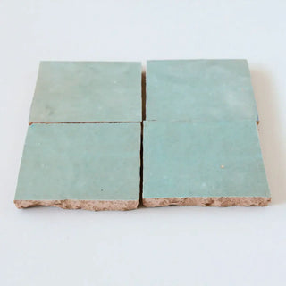 Moss Zellige 4"x4" by Tilesofezra