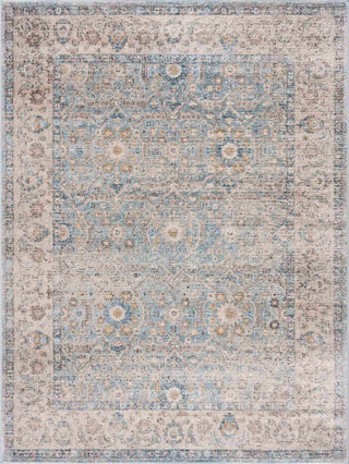 Anana Silver Blue & Beige Area Rug - Clearance Collection