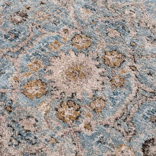 Anana Silver Blue & Beige Area Rug - Clearance Collection