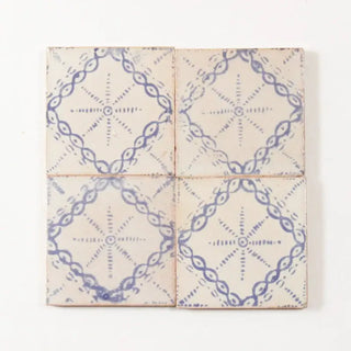 Rayo Azul 4"x4" by Tilesofezra