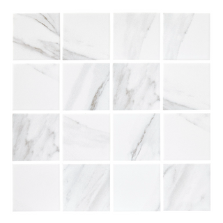 Carrara Marble Tile 2"x2"
