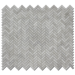 Iceberg 1"x3" Herringbone Polished Mosaic