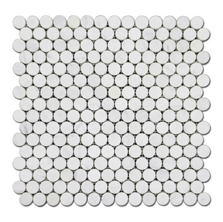 Penny Round Mosaic Tile Collection