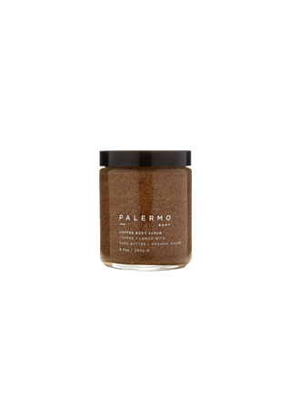 Coffee Body Scrub - Fair Trade Organic Coffee + Lemon