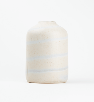 Stoneware Vase, Reactive Glaze