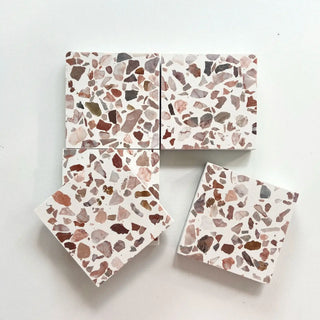 Roucou 12"x12" Square Terrazzo Tile by Tilesofezra
