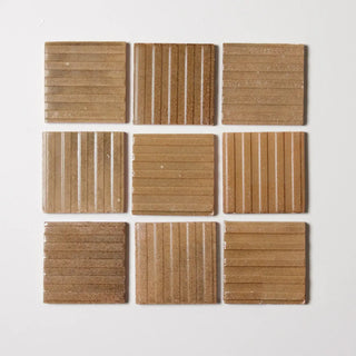 Raki Ash 4"x4" Square Tile by Tilesofezra