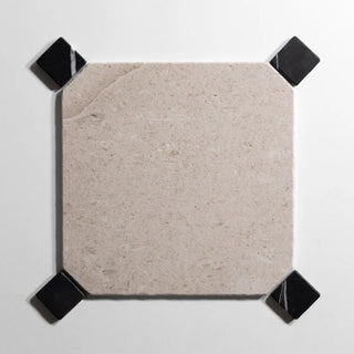 Sierra Limestone Tumbled 12" Octagon