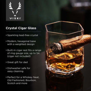 Crystal Cigar Glass