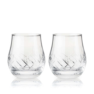 Admiral Crystal Whiskey Heavyweight Glasses