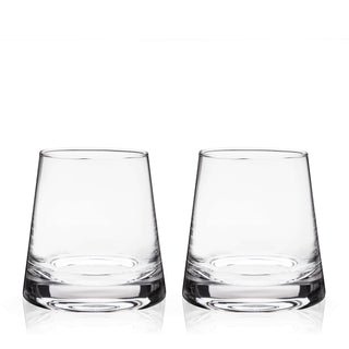 Burke Crystal Whiskey Glasses Set of 2