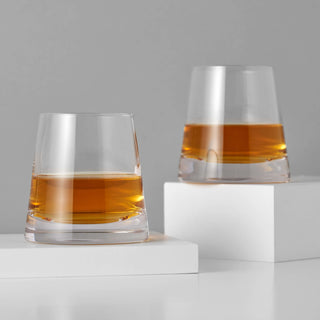 Burke Crystal Whiskey Glasses Set of 2