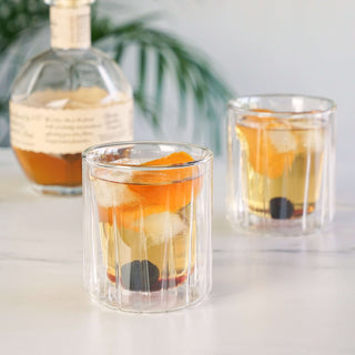 Double-Walled Rocks Glasses Set of 2