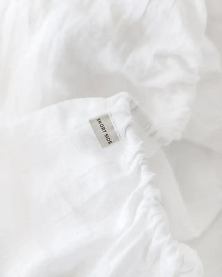 Linen Sheet Set, White