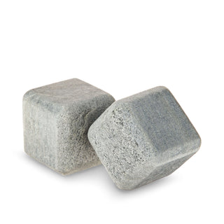 Glacier Rocks Large Soapstone Cube Set of 2