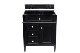 30" Vanity Black Onyx No Top